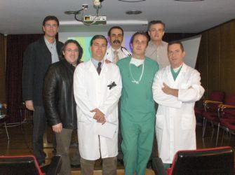 Grupo traumatólogos jornada actualización artroscopia hombro