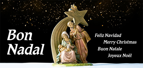 Felicitació per Nadal 2020 de l'IRSJG i la Clínica del Remei