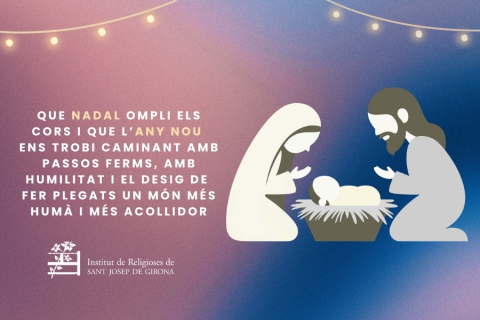 Que Nadal ompli els cors i l'Any Nou ens trobi caminant cap un món millor