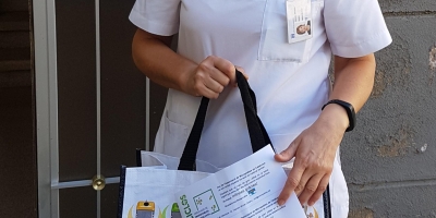 Donació de mascaretes de l'Associació Micropobles de Catalunya 